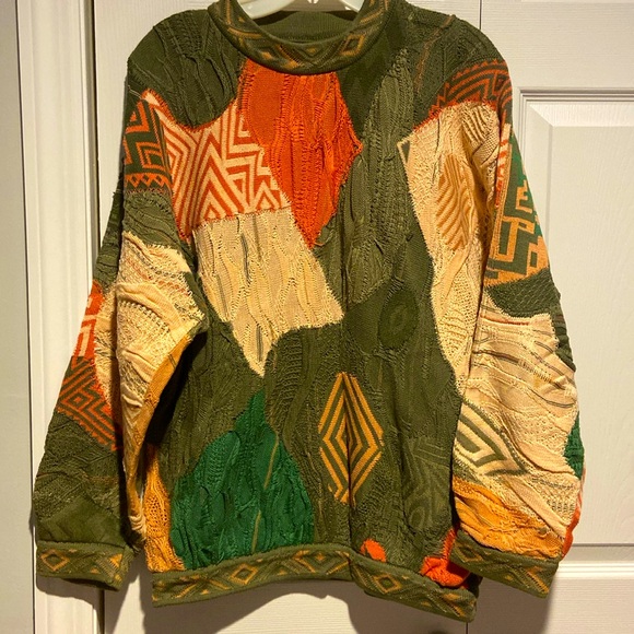 Vintage COOGI Cotton Long Sleeve Crewneck Sweater